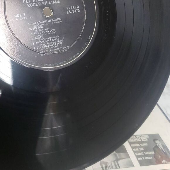 Roger Williams Vinyl Record - Picture 13 of 15